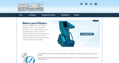 Desktop Screenshot of cor-mex.com.mx